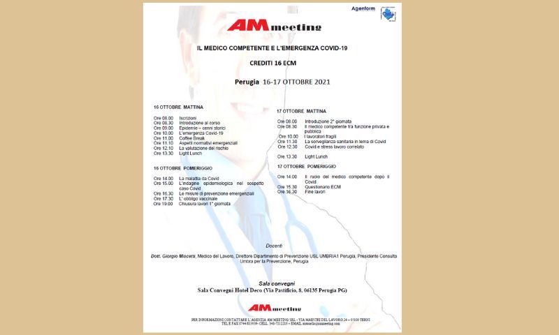 IL MEDICO COMPETENTE E L'EMERGENZA COVID-19 